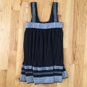 BCBG Black Sleeveless Top